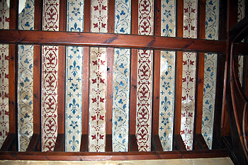 The roof of the north aisle June 2011